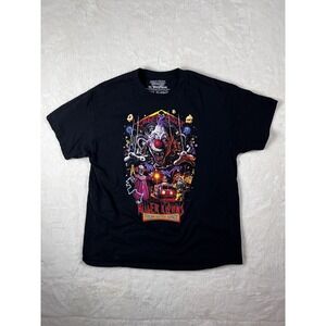 killer klowns from outer space t shirt - Black XL 100% cotton